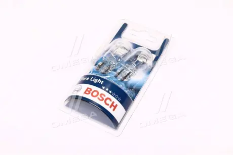 Лампа W21 / 5W 12V блістер 2 шт. - кратн. 20 шт BOSCH 1987301079