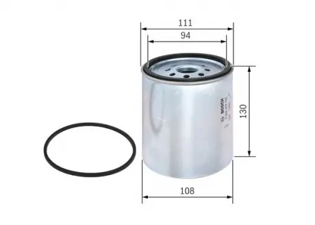 Паливний фільтр дизель RVIVOLVO FH \ '\' 06 >> BOSCH F026402135