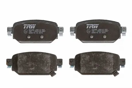 Тормозные колодки дисковые MAZDA 3 "R" 16 >> TRW GDB2172