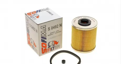 Фильтр топливный OPEL / NISSAN "2,0-2,5" 01 >> SOFIMA S0492N