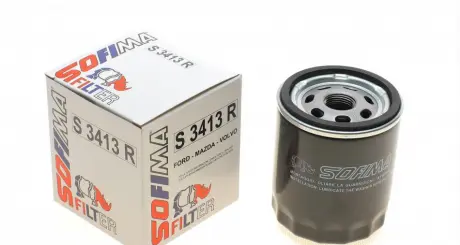 Фильтр масляный MAZDA / FORD "1,4-1,8" 00-15 SOFIMA S3413R