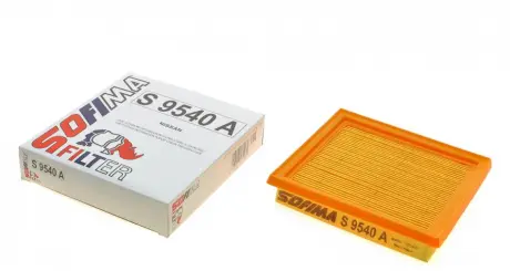 Фильтр воздушный NISSAN "1,0-1,4" 03-10 SOFIMA S9540A