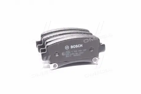 Гальмівні колодки OPEL Insignia "R" 08 >> BOSCH 0986494297