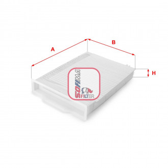 Фільтр салону RENAULT "1,5-1,9" 05-09 SOFIMA S3107C