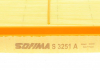 Фильтр воздушный BMW "2,5-3,0" 04-10 SOFIMA S3251A (фото 3)