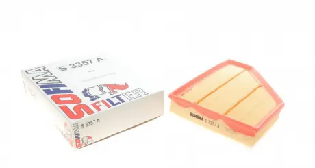 Фильтр воздушный BMW "2,0-3,0" 08-15 SOFIMA S3357A