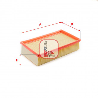 Фильтр воздушный BMW "1,6-2,5" 87-99 SOFIMA S1420A