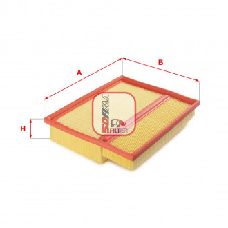 Фильтр воздушный MB "2,0-2,6" 97-05 SOFIMA S6720A