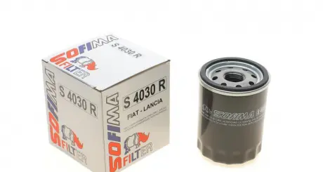 Фильтр масляный FIAT "1,3-1,4" 04 >> SOFIMA S4030R