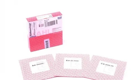 Комплект поршневих кілець Mahle MB MAHLE KNECHT 00140V0