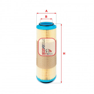 Фильтр воздушный MB "1,7" 98-05 SOFIMA S7593A