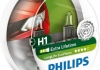 Автолампа Philips 12258LLECOS2 LongLife EcoVision H1 P14,5s 55 W прозрачная