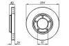 Тормозной диск HYUNDAI H-1 F 0986478663