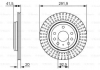 Тормозной диск FIAT / OPEL BOSCH 0986479950 (фото 1)