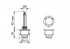 Автолампа Xenon D4S P32d-5 35 W прозрачная BOSCH 1987302906 (фото 5)