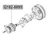 ШКІВ КОЛЕНВАЛУ Q-FIX Q182-0095 (фото 3)