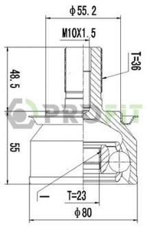 ШРУС PROFIT 2710-3037