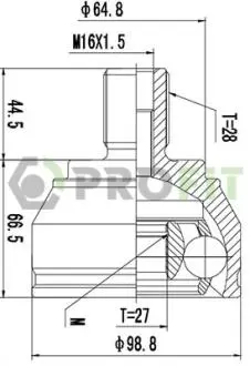 ШРУС PROFIT 2710-1855