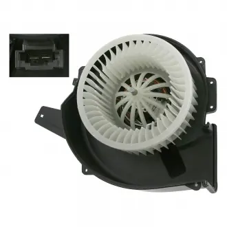 Вентилятор салона AUDI / SEAT / SKODA / VW A1 / A2 / Ibiza / Fabia / Polo "00 >> FEBI 27306