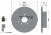 Тормозной диск TEXTAR 92144003 (фото 3)