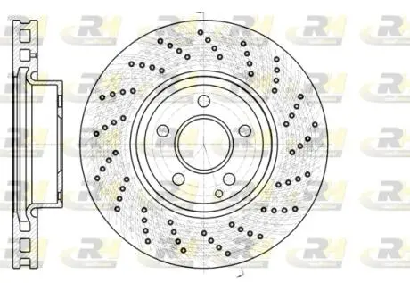 Гальмівний диск ROADHOUSE 6118510