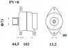 Генератор MAHLE KNECHT MG 815 (фото 2)