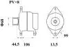Генератор MAHLE KNECHT MG 801 (фото 2)