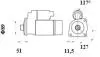 Стартер MAHLE KNECHT MS 775 (фото 2)