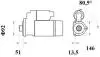 Стартер MAHLE KNECHT MS 757 (фото 2)