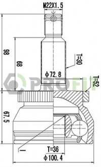 ШРУС PROFIT 2710-3042