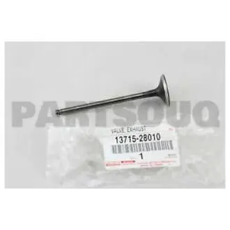 Клапан выпускной TOYOTA 1371528010