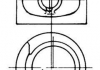 Поршень, комплект AUDI 1,8 -00 KOLBENSCHMIDT 93928610 (фото 1)