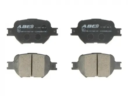 Тормозные колодки. дисковые ABE C12092ABE