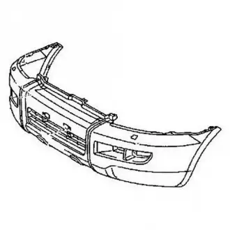 Бампер передний TOYOTA 5211960945