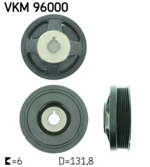 Шків колінвалу SKF VKM96000
