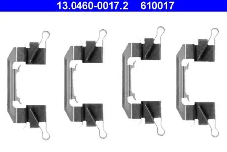 К / т монтажный колодок ATE 13.0460-0017.2