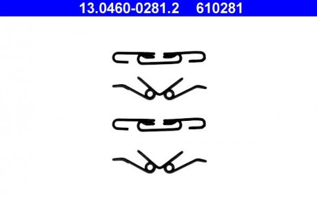 К / т монтажный колодок ATE 13.0460-0281.2