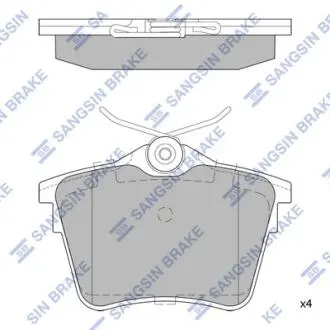 Гальмівні колодки SANGSIN Hi-Q (SANGSIN) SP1897