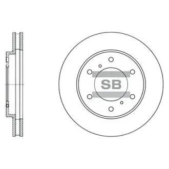 Гальмівний диск SANGSIN Hi-Q (SANGSIN) SD4311