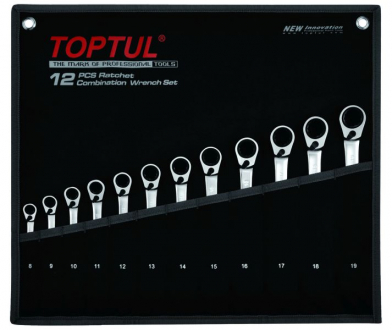 Набор рожково-накидных ключей Toptul GPAQ1203 (фото 1)