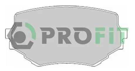Колодки тормозные дисковые PROFIT 5000-1565 (фото 1)