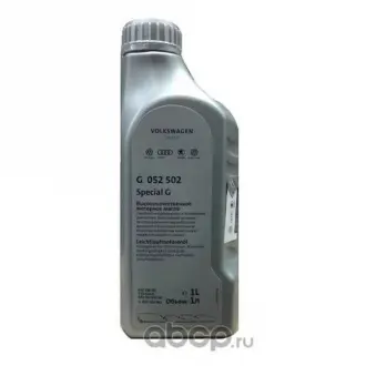 Масло 5W-40.1л (505 допуск) VAG G052505M2