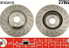 Тормозной диск TRW DF4341S