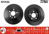 Диск тормозной (1 шт.) MERCEDES 400/420/500/600 / S420 / S500 / S600 TRW DF2596 (фото 1)