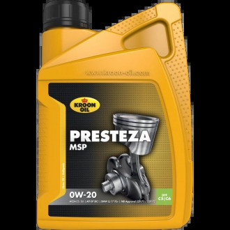 Масло моторное Presteza MSP 0W-20 1л KROON OIL 36495