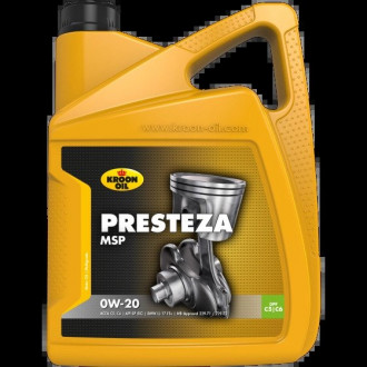 Масло моторное Presteza MSP 0W-20 5л KROON OIL 36497