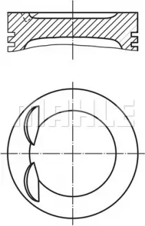 Поршень MB MAHLE KNECHT 003 98 00