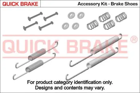 Монтажный к-кт тормозных колодок QUICK BRAKE 105-0787