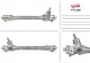 Рулевая рейка без ГУР восст. LEXUS CT 2010-, HS 2009-2012; TOYOTA AVENSIS 2009-2015, PRIUS 2012-2016 MSG TY116R (фото 1)