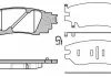 Колодки тормозные дисковые Remsa 1636.10